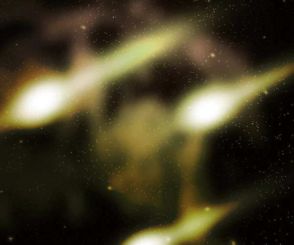 Cometas Espacio Exterior Fondo Belleza Celestial Fenómenos Astrales — Foto de Stock