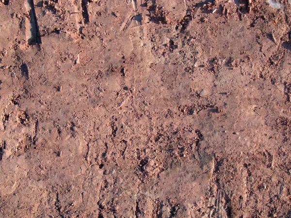 Gritty Dirt Mud Tire Tracks Fundo Venturoso Para Projetos Roading — Fotografia de Stock