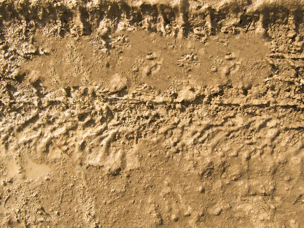 Hiteles Dirt Mud Tire Tracks Gritty Background Roading Adventure Designs — Stock Fotó