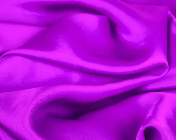 Elegant Purple Fabric White Background Studio Shot Textured Material — Stock Photo, Image