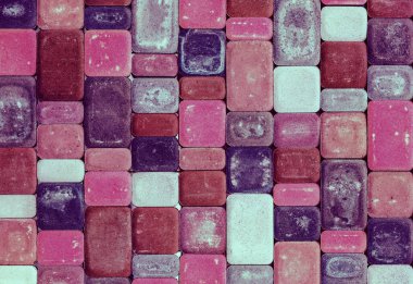 Renkli Beton Döşemeler 'den arkaplan dokusu: Mimari Tasarımlarınıza Renk Sıçratması Ekle