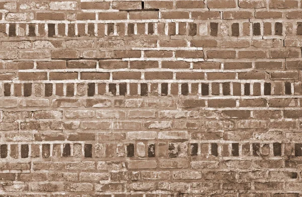 Brick Grunge Wall Duik Ruwe Esthetiek Van Verweerd Stedelijk Ontwerp — Stockfoto