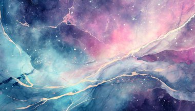 Galaktik Rüyalar: Göksel Bulutsu Mermer Doku
