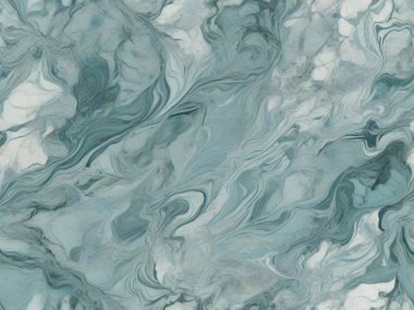 Rahatlatıcı Aquamarine Desenleri: Mermer Dinginliği