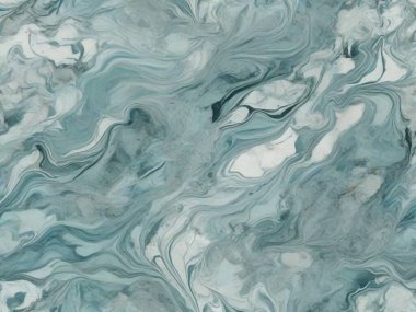 Canlandırıcı Oasis: Serin Blues Mermer Doku