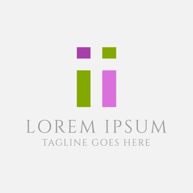 Basit Minimalist Negatif Uzay Hristiyan Katolik Toplum Hayırseverlik Vakfı Logo Tasarım Vektörü