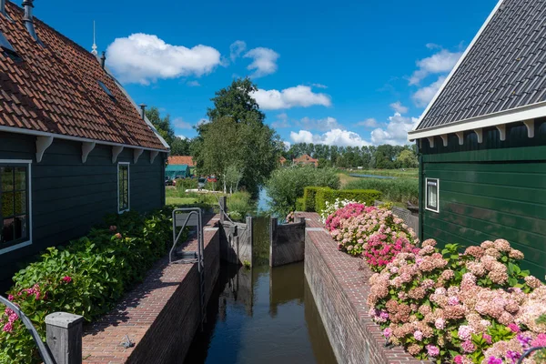 Замок Канале Браакслот Районе Заандам Кальф Северная Голландия Нидерландах — стоковое фото