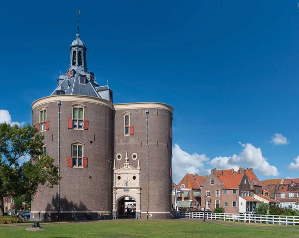 Torre Defensa Dromedaris Como Parte Antigua Muralla Enkhuizen Provincia Holanda —  Fotos de Stock