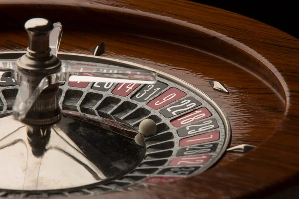 Detail Van Een Houten Roulette — Stockfoto