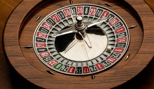 Detail Wooden Roulette — Stock Photo, Image