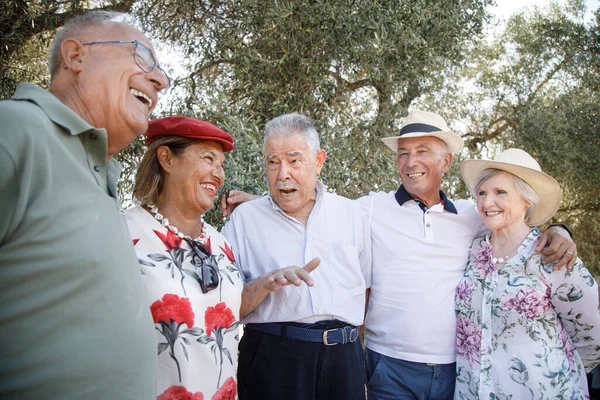 Son sınıf arkadaşları yazın eğleniyor.