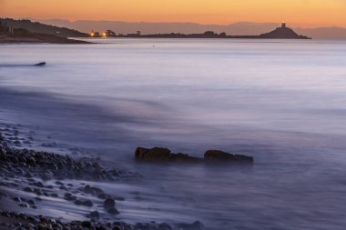 Kosta Brava, Katalonya ve İspanya 'da gün doğumu. 