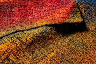 Arkaplan olarak renkli toz görünümünü kapat 