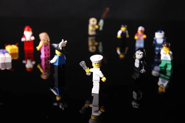 Group Miniature People Toys — Stock Photo, Image