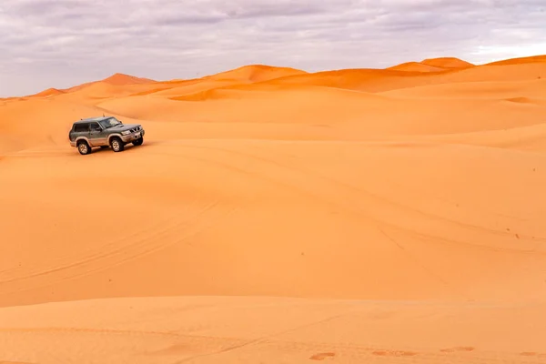 Excursão Com Veículo Road Deserto Marroquino — Fotografia de Stock
