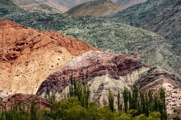 Landscape Sky Mountains Land Fire Argentina — Stock Photo, Image