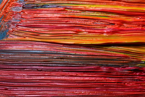 Colori Dei Pennelli Che Formano Una Texture Astratta — Foto Stock