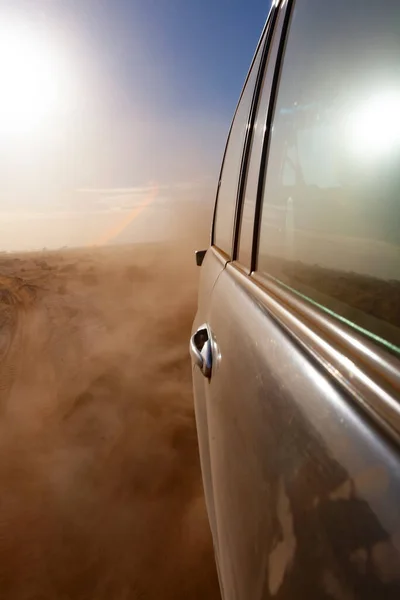 Excursión Con Vehículo Todoterreno Desierto Marroquí —  Fotos de Stock