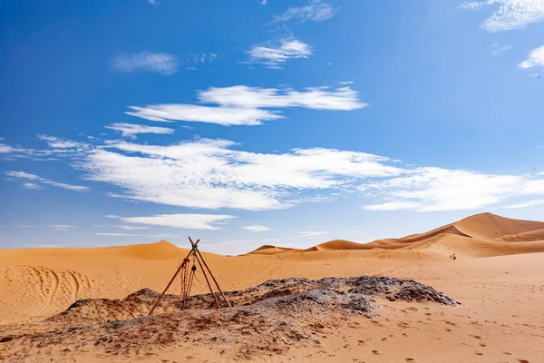 Paisaje Del Desierto Marruecos África — Foto de Stock