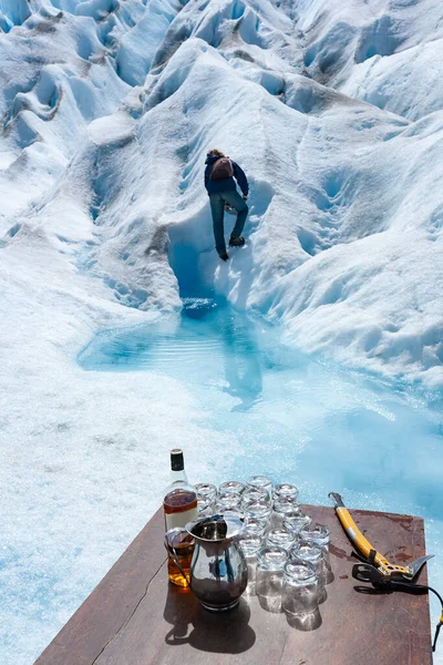 Патагонские Ледники Аргентины — стоковое фото