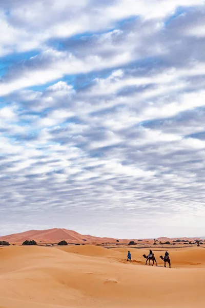 Paisagem Deserto Panorama Marrocos — Fotografia de Stock