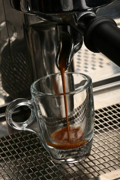 Hälla Kaffe Kaffemaskin — Stockfoto