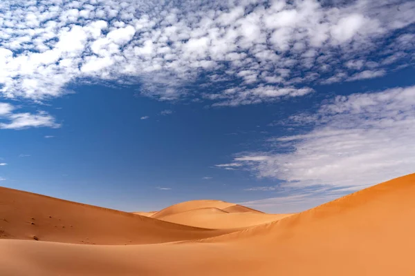 Dunas Areia Deserto Saara — Fotografia de Stock