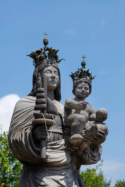 Релігійна Статуя Мадонни Бонарії — стокове фото