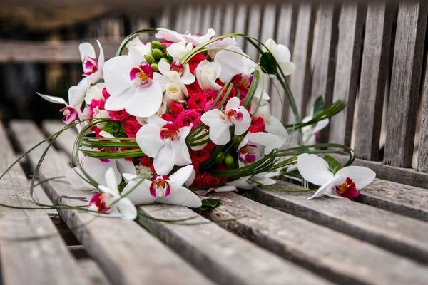 美丽的兰花花束 — 图库照片