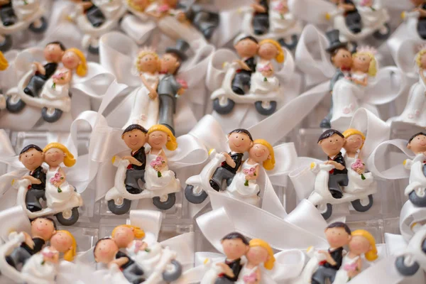 Esküvői Dekorációk Asztalon — Stock Fotó