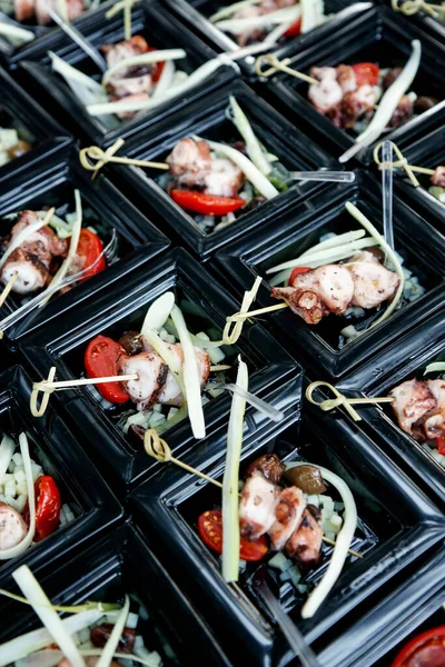 Харчування Шведський Стіл Їжа Весілля — стокове фото