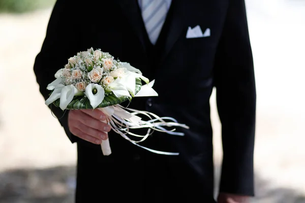 Букет Роз Букет Невесты — стоковое фото