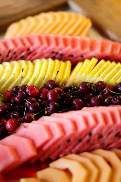 stock image close up of fruit and berries 