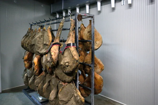 Carne Para Producción Productos Una Fábrica — Foto de Stock