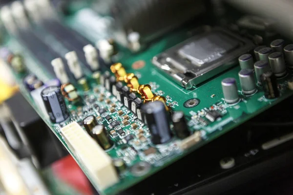 Dispositivo Elettronico Con Circuiti Integrati — Foto Stock