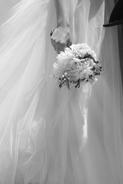 Ημέρα Του Γάμου Της Νύφης — Φωτογραφία Αρχείου