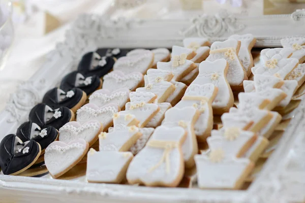 結婚式のための甘いクッキー — ストック写真