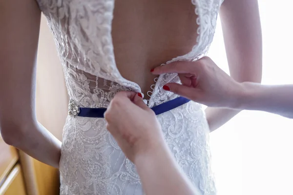 Весільна Сукня Весільна Сукня Сукня — стокове фото