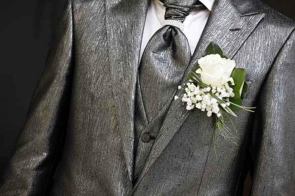 Αξεσουάρ Γάμου Γαμπρός Νύφη Κοστούμι — Φωτογραφία Αρχείου