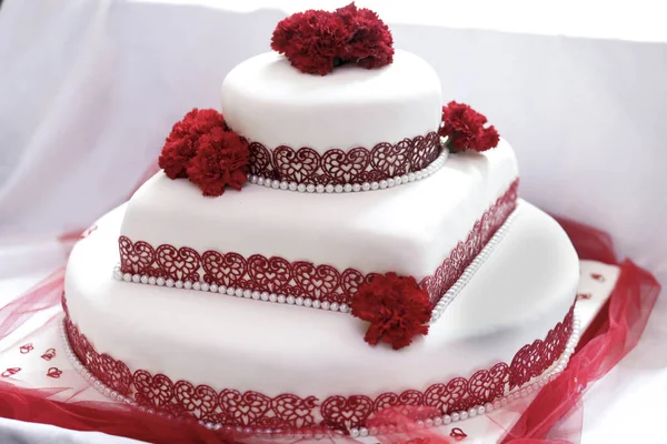Bella Torta Giorno San Valentino — Foto Stock