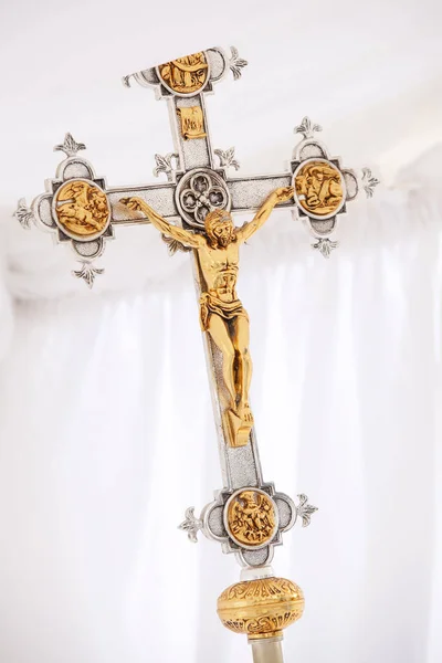 Крест Распятия Церкви — стоковое фото