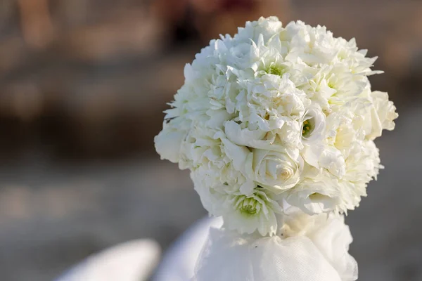 Όμορφο Γαμήλιο Μπουκέτο Από Λουλούδια — Φωτογραφία Αρχείου