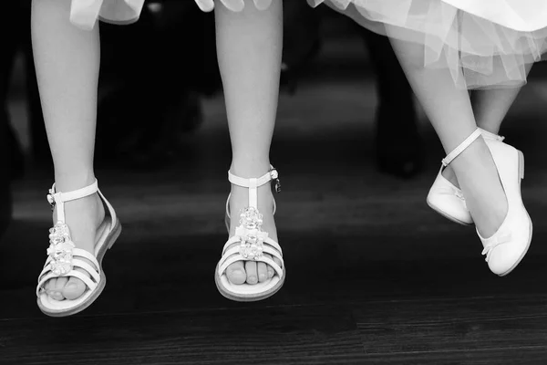 Свадебные Туфли День Невесты — стоковое фото