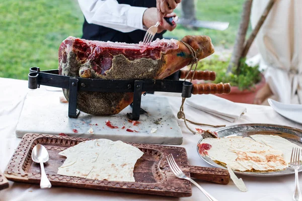 Traditional Turkish Breakfast Knife — Stock Photo, Image
