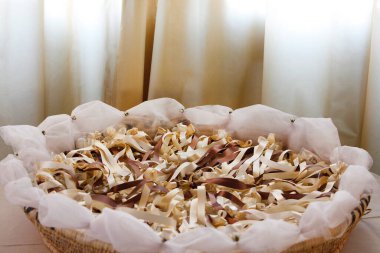 Düğün dekorasyonu. 