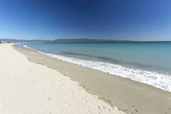 바다의 아름다운 모래사장 — 스톡 사진