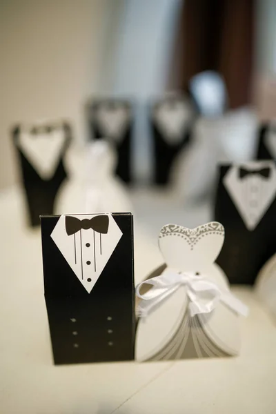 Wedding Accessories Table — Stock Photo, Image