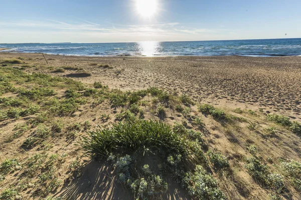 Arenas Beach Narbolia Sardinia — Stock Photo, Image