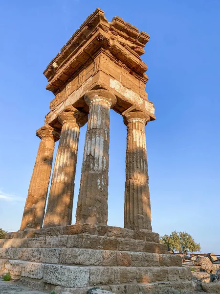 Szenische Aufnahme Antiker Ruinen Griechenland — Stockfoto