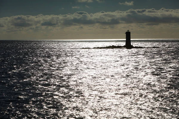 Isla Helgoland Con Mar — Foto de Stock